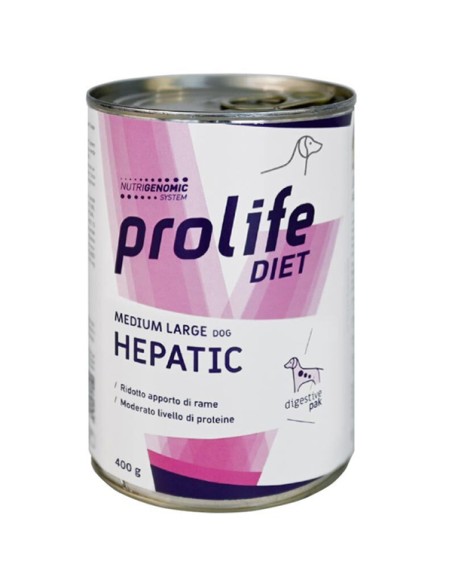 Prolife  Diet Dog Medium Large Hepatic 400 gr
