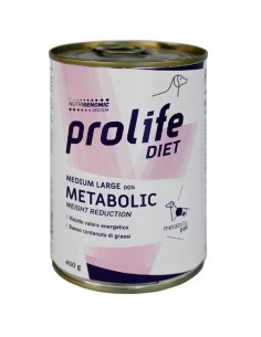Prolife  Dog Medium Large Metabolic Weight Reduction 400 gr