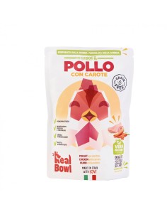 Real Bowl cane grain free pollo bustina 150 gr