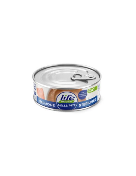 Life Pet Care  Life Cat Natural Sterilised Salmone 70 gr