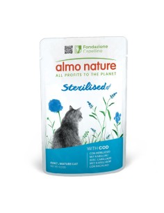 Almo Nature  PFC Sterilised con Merluzzo 70 gr
