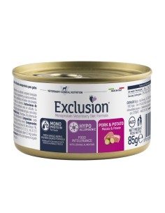 Exclusion  Diet Cat Hypoallergenic Maiale e Patate 85 gr