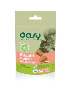 Oasy  Biscotti Ripieni con Salmone 60 gr