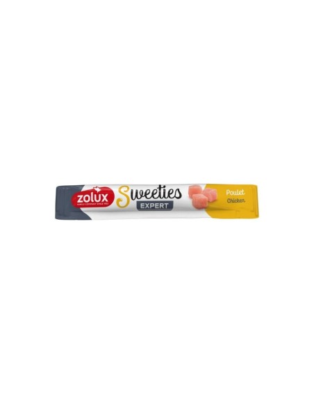 Zolux snack sweeties gatto al pollo 14 gr