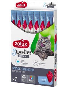 Zolux snack sweeties gatto con tonno 7x14 gr