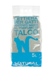 Natural Code lettiera agglomerante Bentonite al  Talco  5lt
