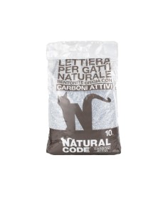 Natural Code Lettiera Bentonite Agglomerante Carboni Attivi 10L