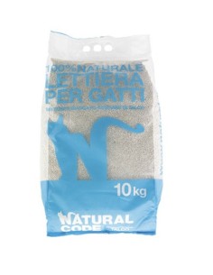 Natural Code lettiera agglomerante Bentonite al Talco 10lt