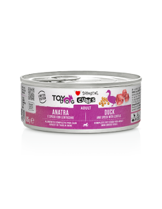 Disugual cubes adult toydog con anatra ,speck e lenticchie 85 gr