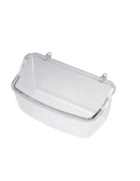 Mangiatoia trasparente Stella ganci in plastica